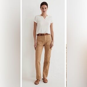 Madewell Tan Cargo Pants size 27